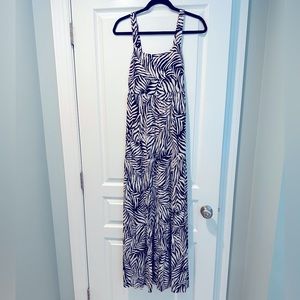 Soma Zebra Print Maxi Dress NWT Sz S